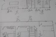 长方形的地基房屋设计草图（梯形地基房屋设计立体图）