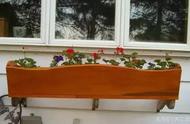 废旧木板自制花盆方法（废旧木板自制花架图片）