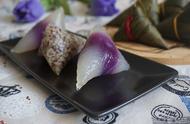 紫薯水晶粽的做法步骤（西米紫薯粽做法步骤）
