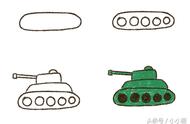 简单的坦克和飞机怎么画（画坦克飞机军舰怎么画）