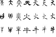 仓颉造的28个字分别是什么（仓颉写的28个字是什么）