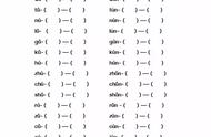 24个单韵母和复韵母表（韵母表24个复韵母图示）