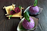 紫薯饭团最简单的做法（紫薯豆浆饭团的做法大全）
