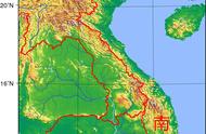 越南地形为什么那么狭长（越南西贡地图）