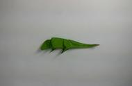 3d蜥蜴折纸（折纸超逼真的蜥蜴）