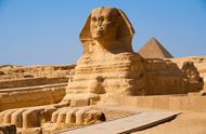 埃及狮身人面像原来的样子图片（埃及狮身人面像是被发掘出来的吗）