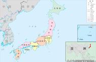 日本地图全图高清版大图（日本和中国地图位置）