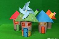 小房子简易模型制作（自制超级温馨小房子模型）