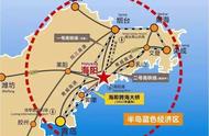 海阳城际铁路选址（莱西至海阳高铁路线图）