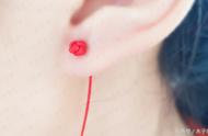 耳线的三种戴法视频（上下两耳洞耳线戴法）