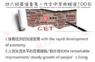 英语四级作文短句精选（英语四级作文万能语句）