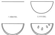 水果图片大全大图 简笔画 小班（儿童简笔画水果大全图片）