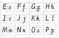 常见的字母大小写的正确写法（大小写字母正确写法格式）