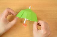 古代的雨伞用折纸怎么做（手工折纸古代扇子和古代雨伞简单）