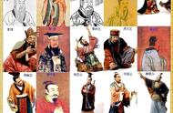 历代皇帝列表（中华5000年帝王顺序表）