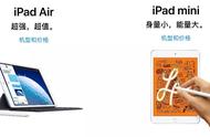 ipad买air还是mini好（ipad air和mini选哪个）