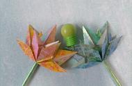 手工折纸树叶的折法视频（手工树叶折纸的步骤）