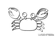 可爱卡通螃蟹图片（小螃蟹图片卡通可爱）