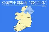 爱尔兰在地图上的位置（都柏林24个区分布图）