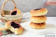 蓝莓面包怎么做简单好吃（简易蓝莓面包）