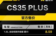 长安cs35plus自动畅联版是中配吗（长安cs35plus自动畅联版详细配置）