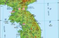 朝鲜的地势图（朝鲜的地理位置）