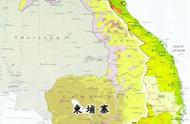 湄公河地图高清版大图（澜沧江地图全图）