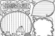 环保手抄报打印模板（100个环保手抄报模板可打印）