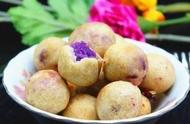 芋头紫薯丸子制作方法（正宗紫薯地瓜丸子的做法）