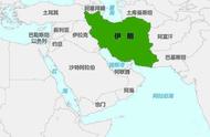 伊朗在哪里属于哪个洲（伊朗和阿塞拜疆地图）