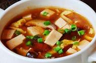 豆腐汤家常做法简单好喝酸辣（豆腐酸辣汤最简单的做法）
