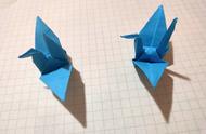 折千纸鹤慢动作（折千纸鹤最简单的方法）