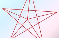 五角星里一共几个三角形（五角星能分出多少个三角形）