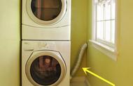 阳台洗衣机下水管道实物图（露天阳台洗衣机下水管安装图）