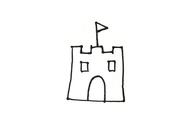 怎样画城堡（怎样画城堡和公主）