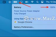 苹果电脑电量显示不见了（苹果笔记本电脑电量图标不见了）