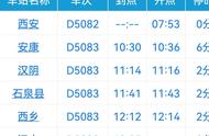 西安到汉中高铁时间表及价格（西安至汉中的高铁发车时间表）
