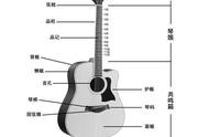 吉他结构图解（吉他最简单的构造图）