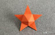五角星3d立体折纸教程（手工折纸 立体五角星）
