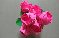 折玫瑰花的经典方法图解（最简单的折玫瑰花方法）