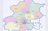 北京市各区地图最详细（北京六大主城区地图高清版大图）