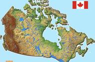 加拿大地图高清全图（加拿大安大略省地图中文版）
