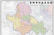 安徽阜阳地图有哪些县（阜阳市区地图）