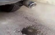 轿车排气筒流水正常吗（轿车排气管噗噗声啥原因）