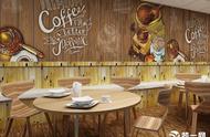 咖啡厅展示设计效果图手绘（咖啡厅室内设计手绘图基础）