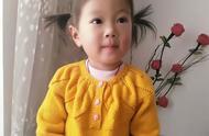 婴儿小毛衣叶子花的织法中文（宝宝毛衣从上往下织的树叶花）