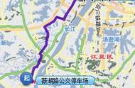 武汉公交273路车路线图（武汉公交283线路图）
