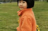 儿童毛衣向阳花织法（从上往下织铜钱花儿童毛衣教程）