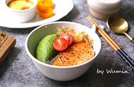 日式三文鱼盖饭做法（三文鱼焖饭的配方）