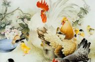 鸡的100幅画（以鸡为主题的画）